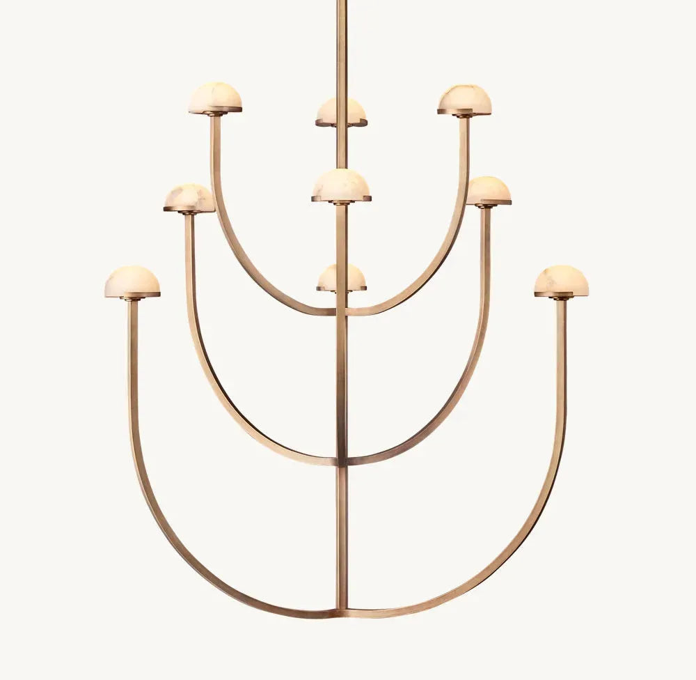 PEDRA ROUND CHANDELIER 40" - King Lamps
