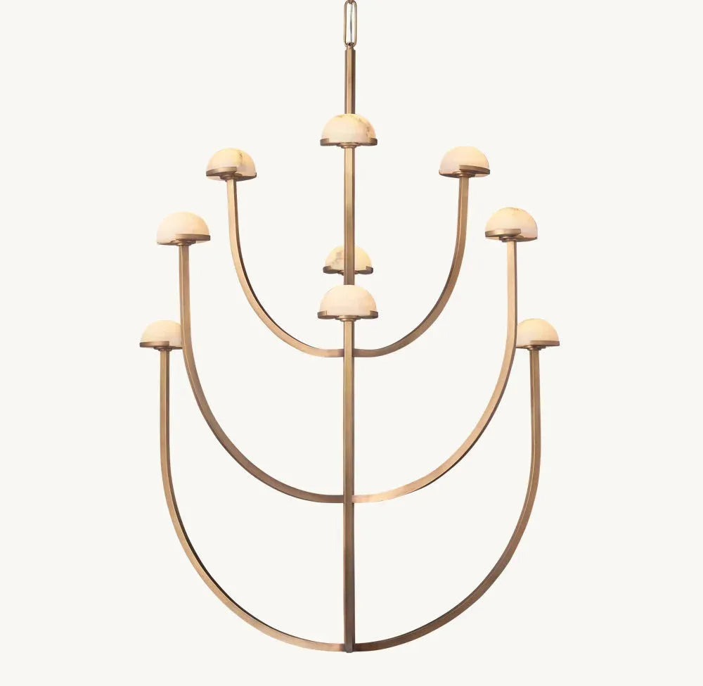 PEDRA ROUND CHANDELIER 40" - King Lamps