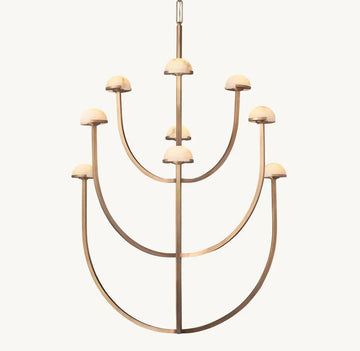 PEDRA ROUND CHANDELIER 40" - King Lamps