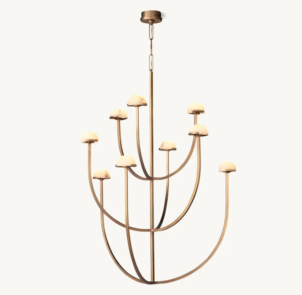 PEDRA ROUND CHANDELIER 40" - King Lamps