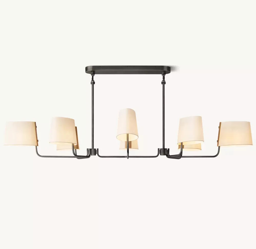 Martineau Linear Chandelier 72" - King Lamps