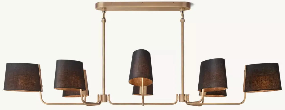 Martineau Linear Chandelier 72" - King Lamps