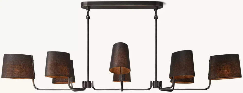 Martineau Linear Chandelier 72" - King Lamps