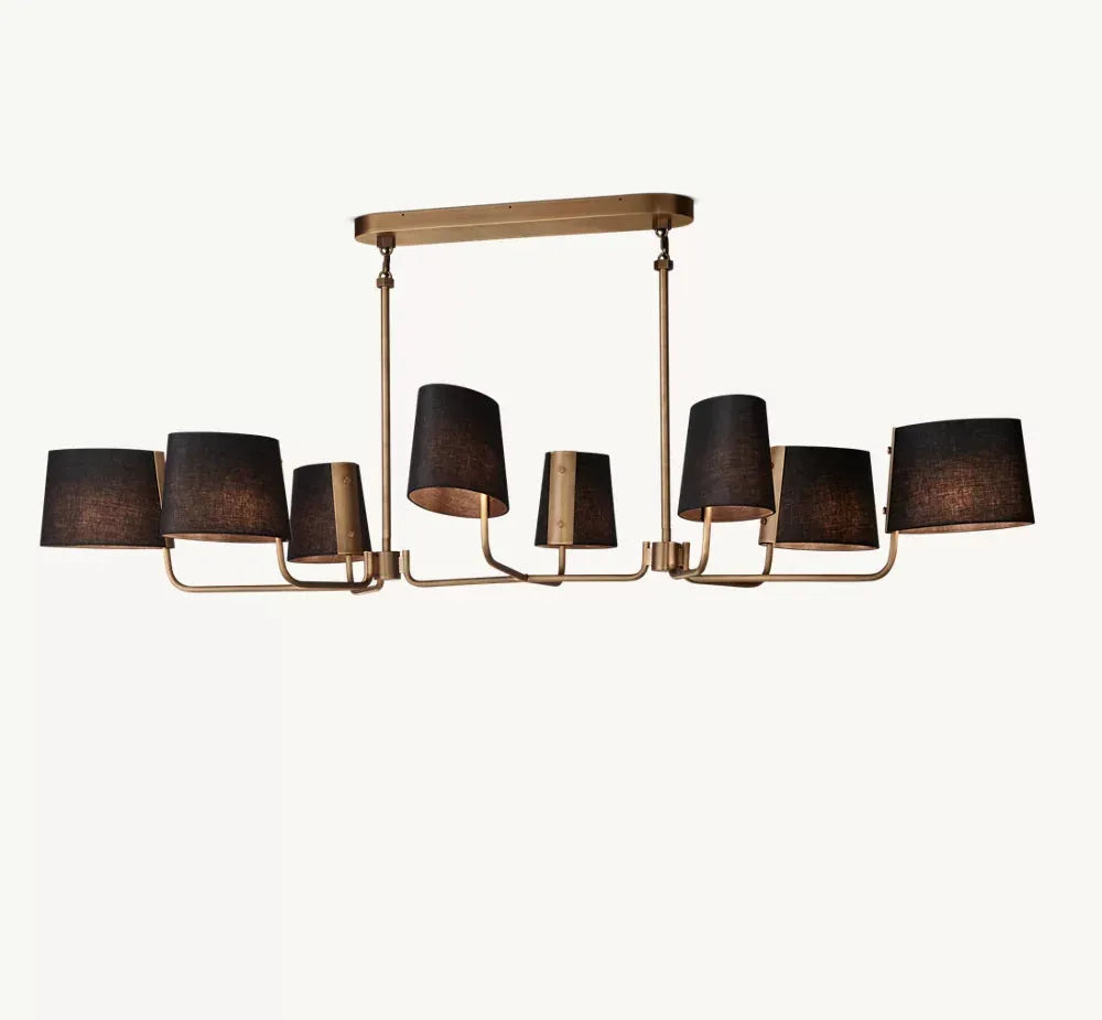 Martineau Linear Chandelier 72" - King Lamps