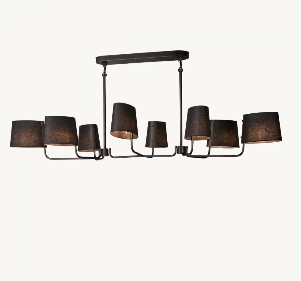 Martineau Linear Chandelier 72" - King Lamps