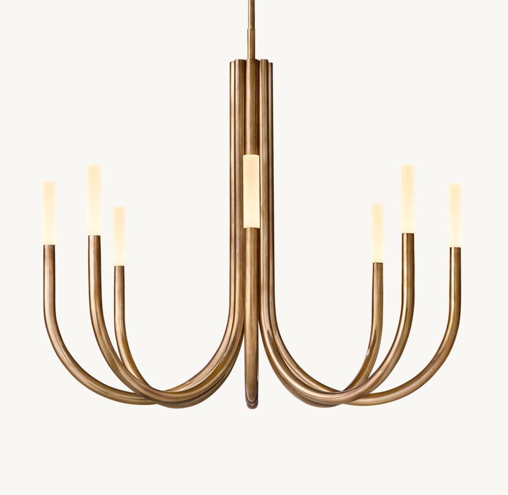 ROUSSEAU ROUND CHANDELIER 38" - King Lamps
