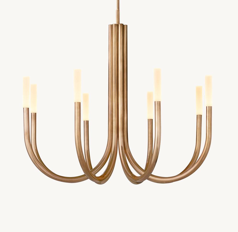 ROUSSEAU ROUND CHANDELIER 38" - King Lamps
