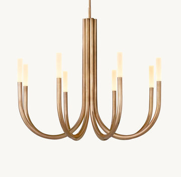 ROUSSEAU ROUND CHANDELIER 38" - King Lamps