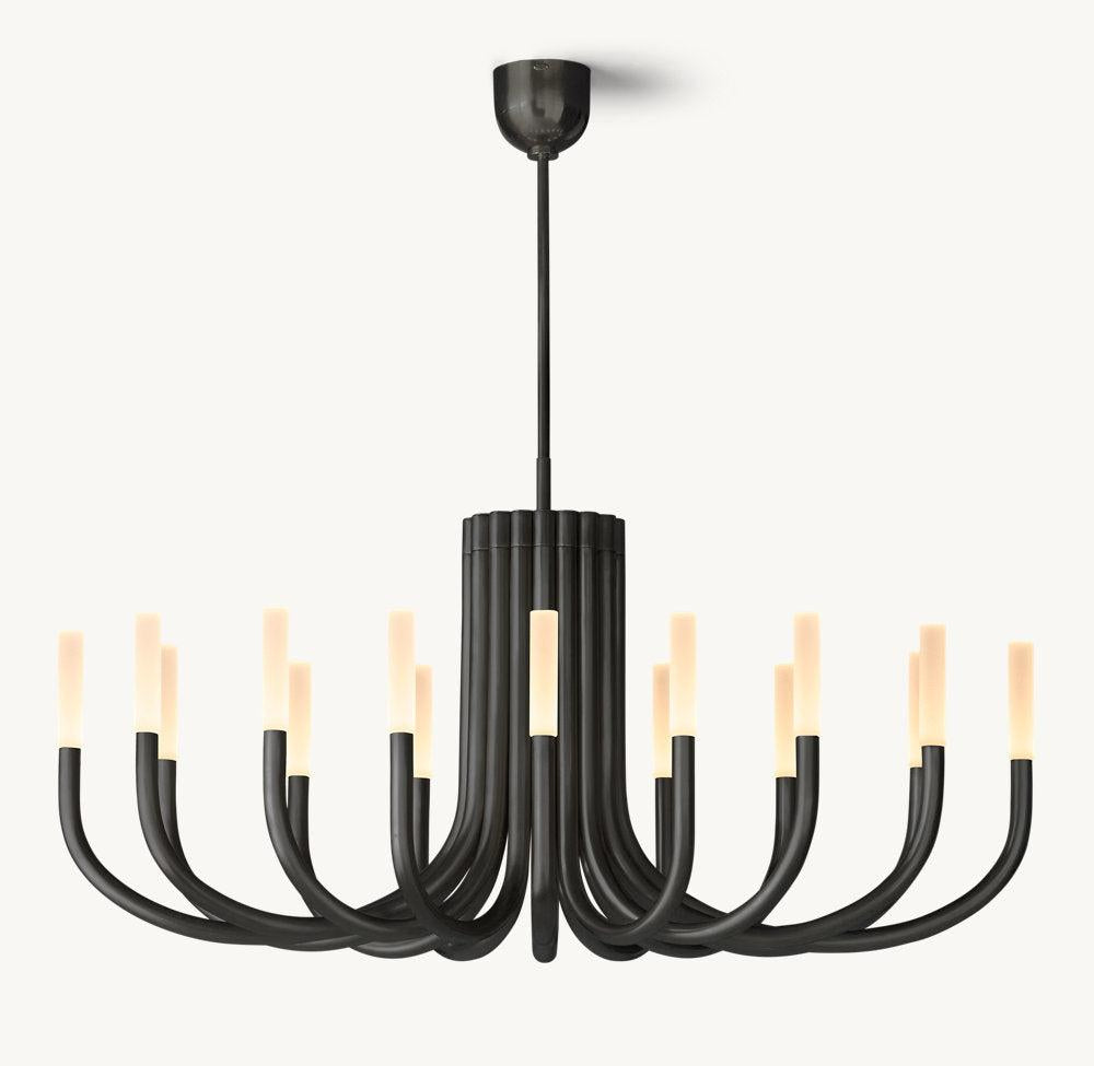 ROUSSEAU OVAL CHANDELIER 50" - King Lamps