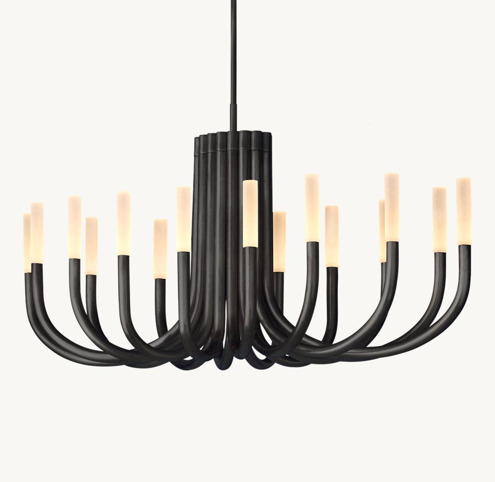ROUSSEAU OVAL CHANDELIER 50" - King Lamps