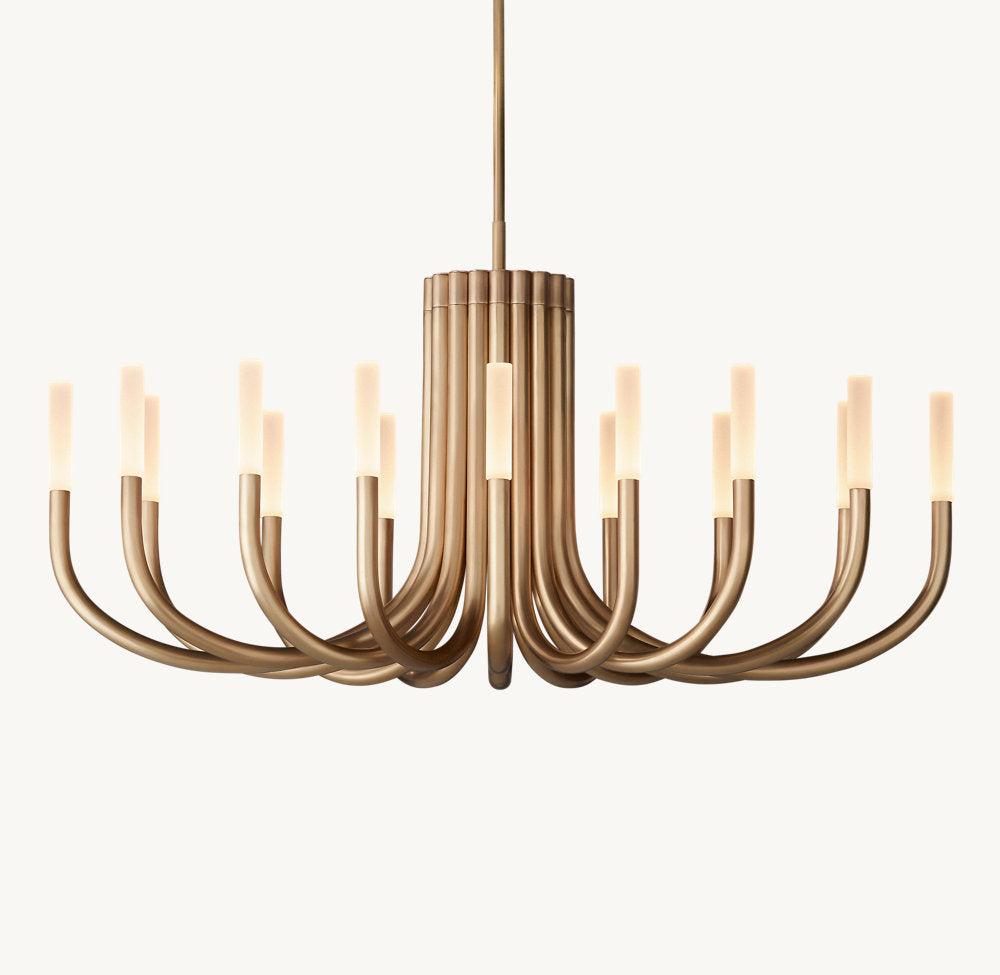 ROUSSEAU OVAL CHANDELIER 50" - King Lamps