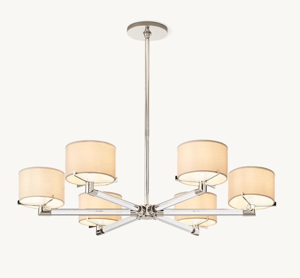 Truman Round Chandelier 36" - King Lamps