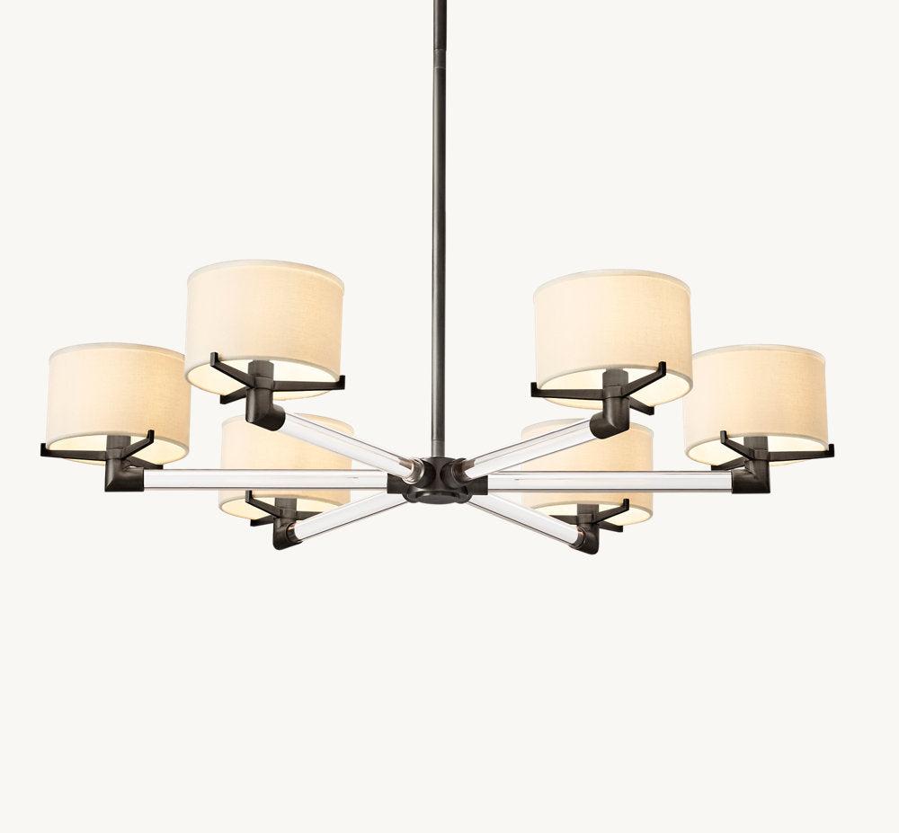Truman Round Chandelier 36" - King Lamps