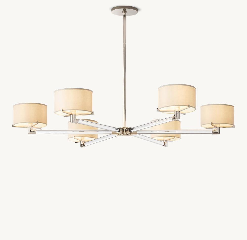 Truman Round Chandelier 48" - King Lamps