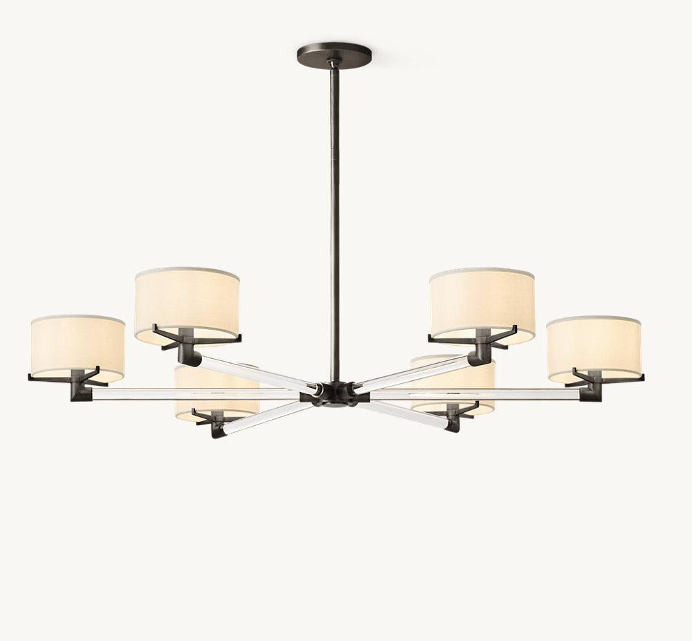Truman Round Chandelier 48" - King Lamps