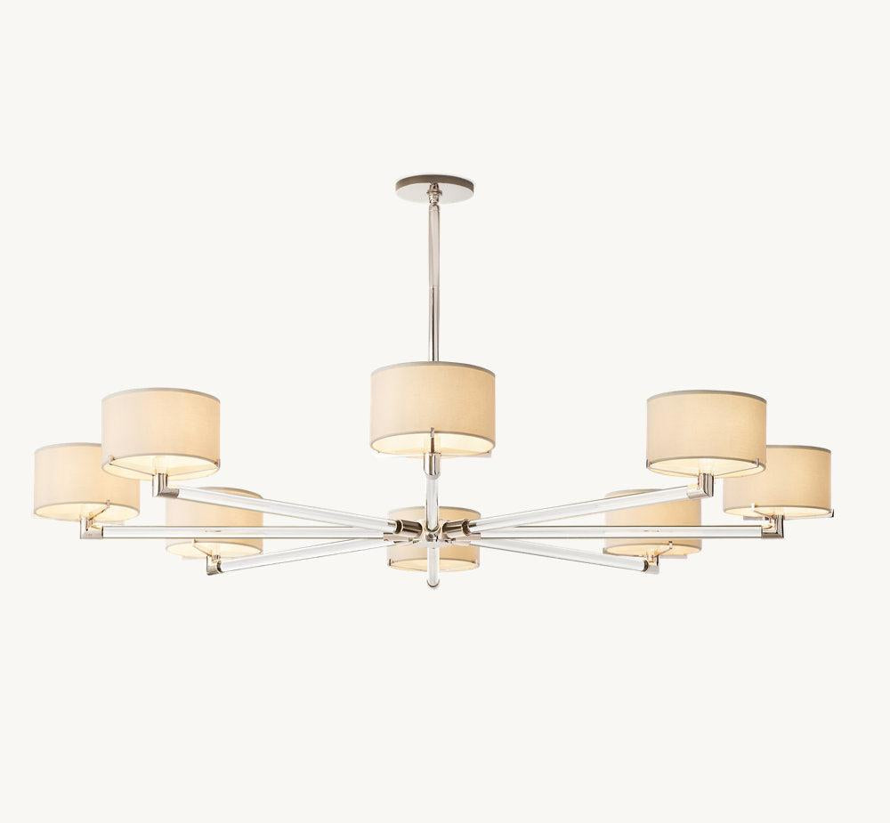 Truman Round Chandelier 60" - King Lamps