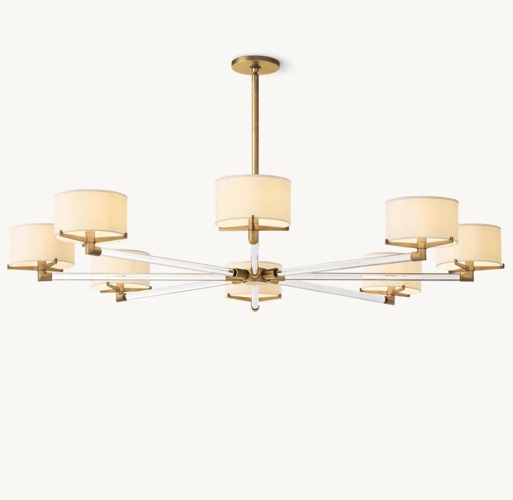 Truman Round Chandelier 60" - King Lamps
