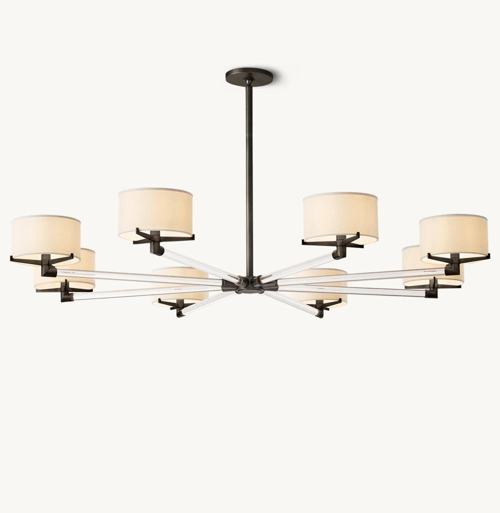 Truman Round Chandelier 60" - King Lamps