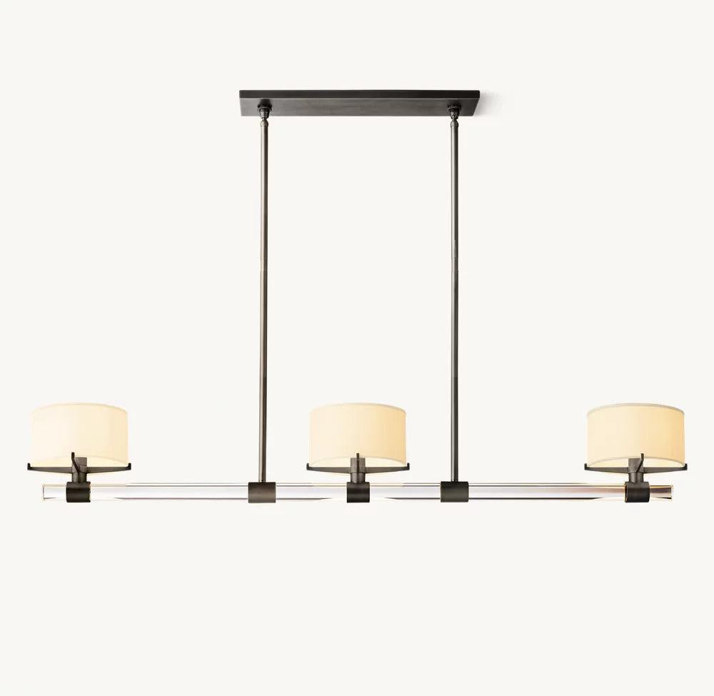 Truman Linear Chandelier 54" - King Lamps