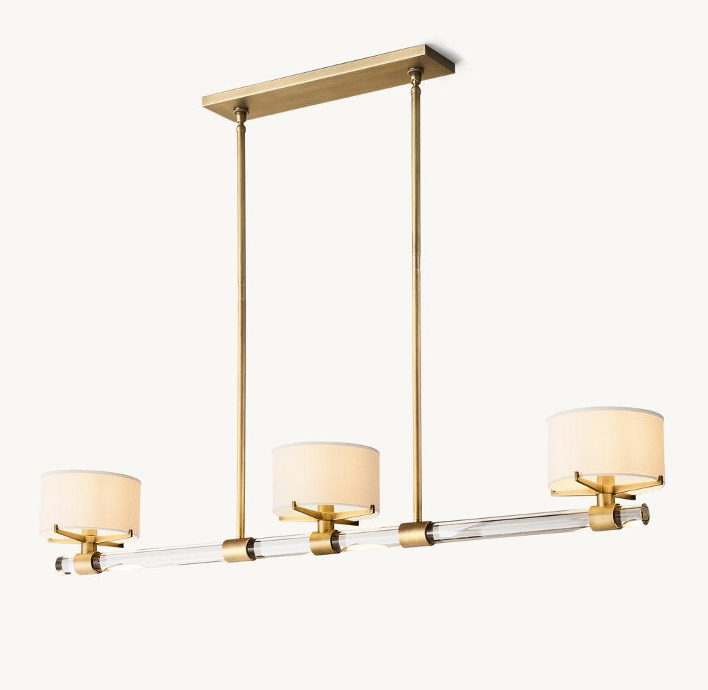 Truman Linear Chandelier 54" - King Lamps