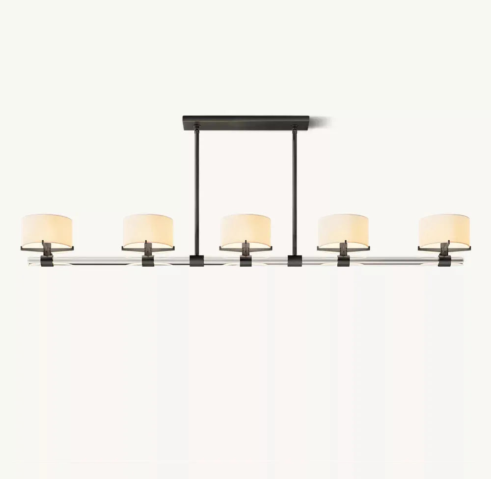 Truman Linear Chandelier 72" - King Lamps