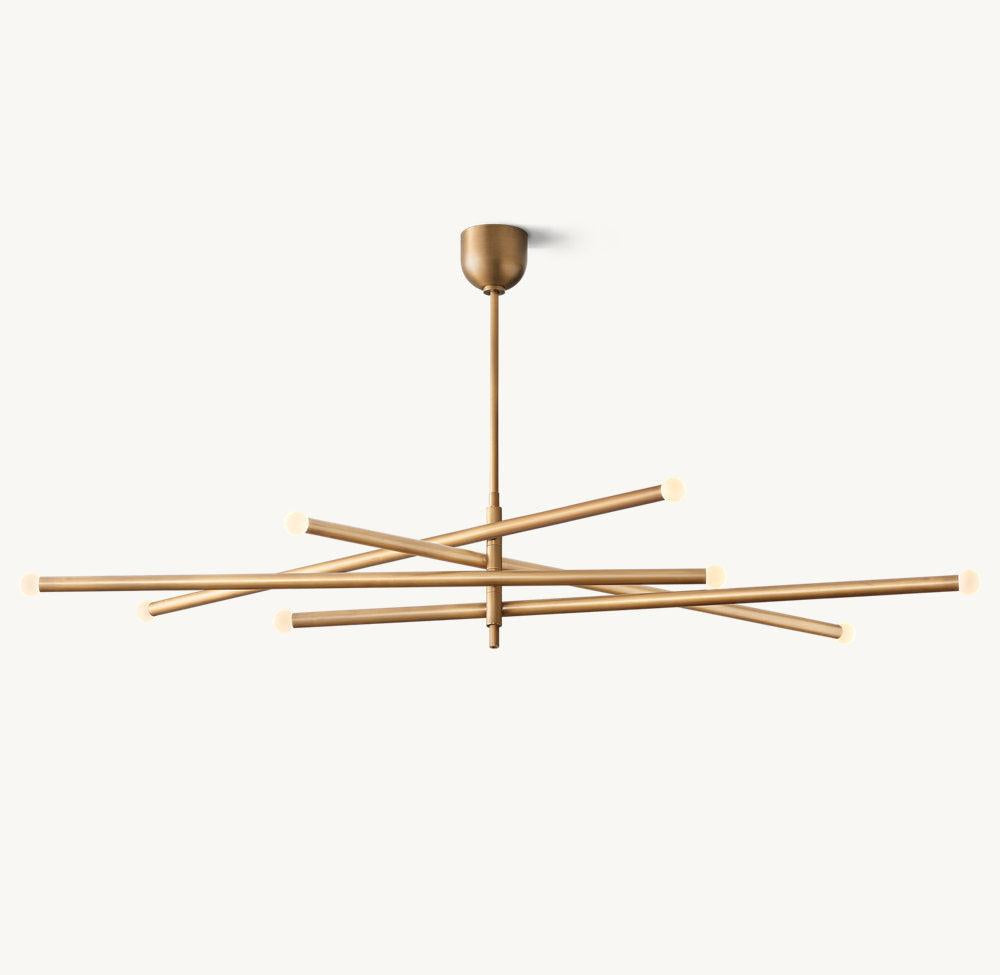 ROUSSEAU 8-LIGHT MOBILE ORB CHANDELIER - King Lamps