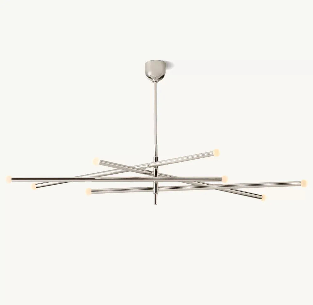 ROUSSEAU 8-LIGHT MOBILE ORB CHANDELIER - King Lamps