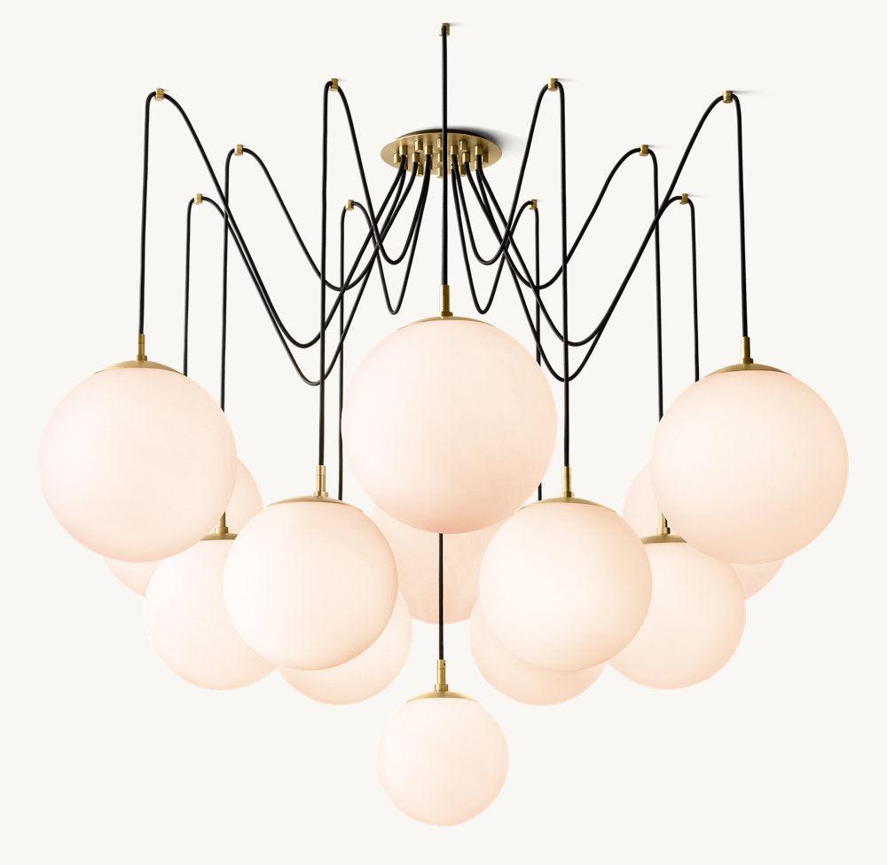 Cirque Suspended Chandelier - King Lamps