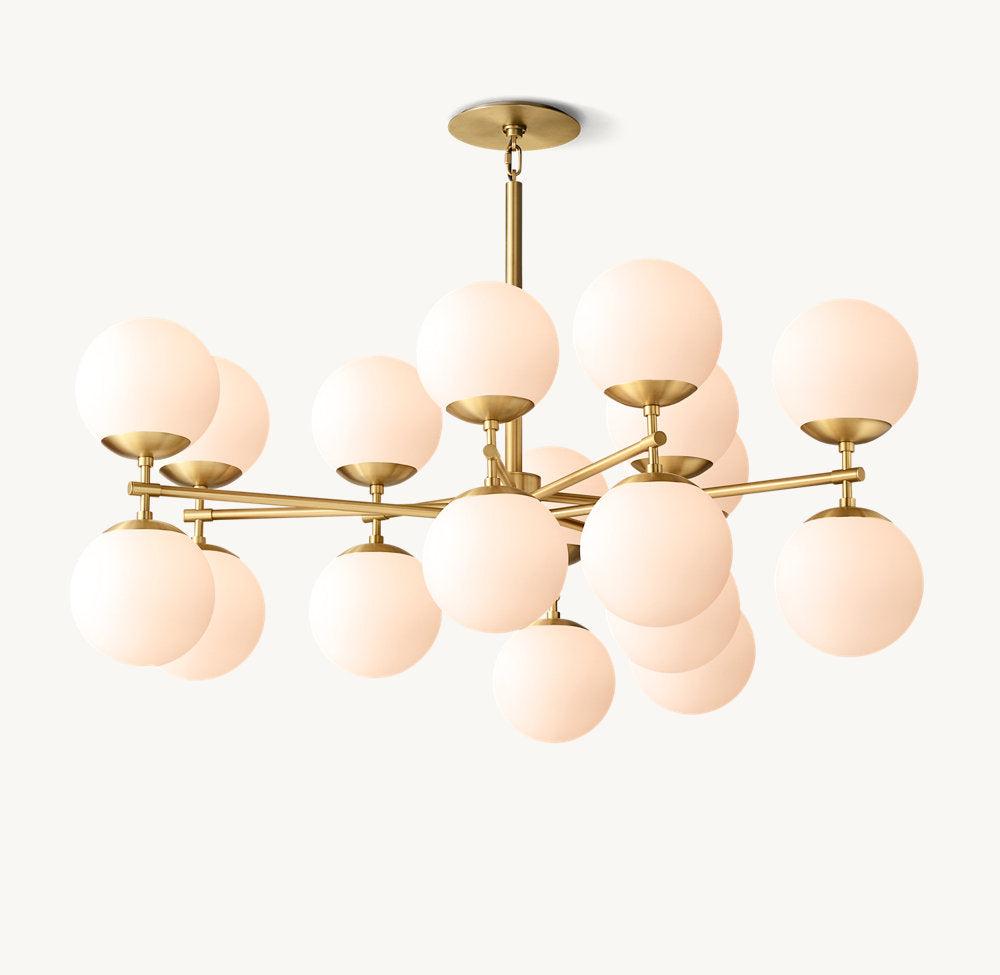 Cirque Linear Chandelier 48" - King Lamps