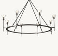 TROLCH DE VERRE ROUND CHANDELIER 58