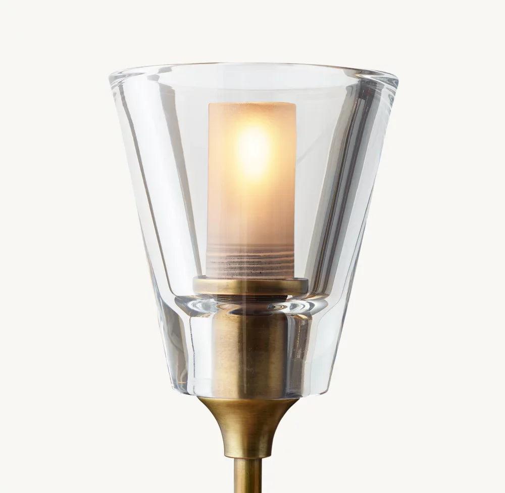 TROLCH DE VERRE ROUND CHANDELIER 46" - King Lamps