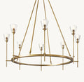 TROLCH DE VERRE ROUND CHANDELIER 46