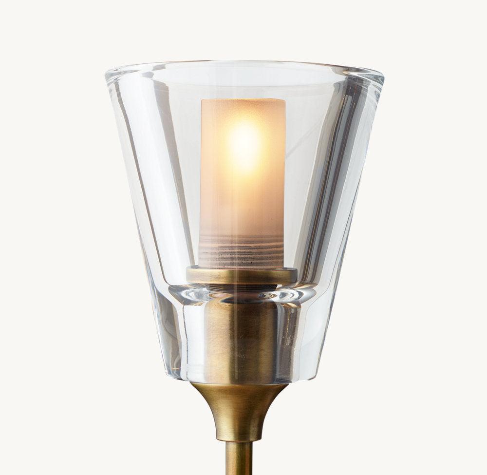 TROLCH DE VERRE ROUND CHANDELIER 58" - King Lamps