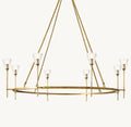 TROLCH DE VERRE ROUND CHANDELIER 58
