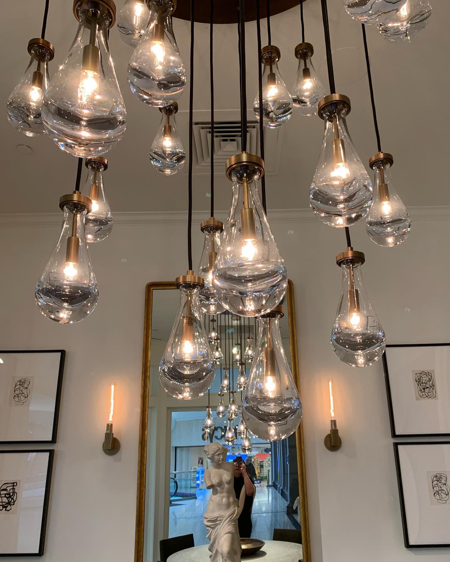 Rain Round Chandelier 47" - King Lamps