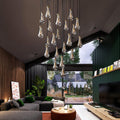 Rain Modern Luxury Round Chandelier 60