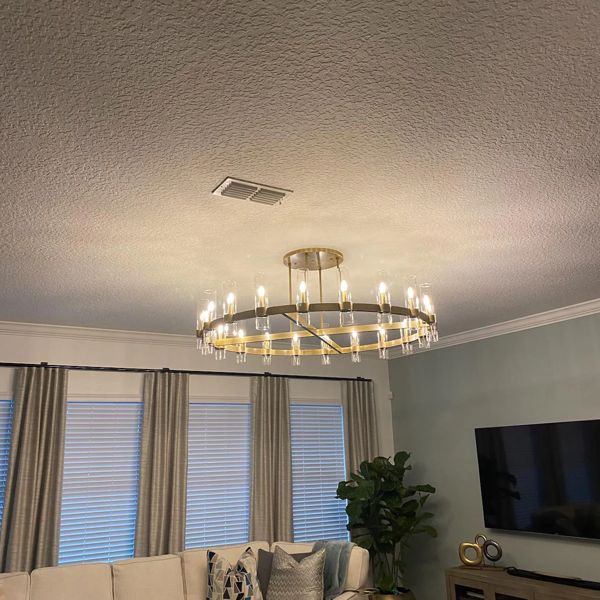 Ravelle Round Chandelier 60" - King Lamps