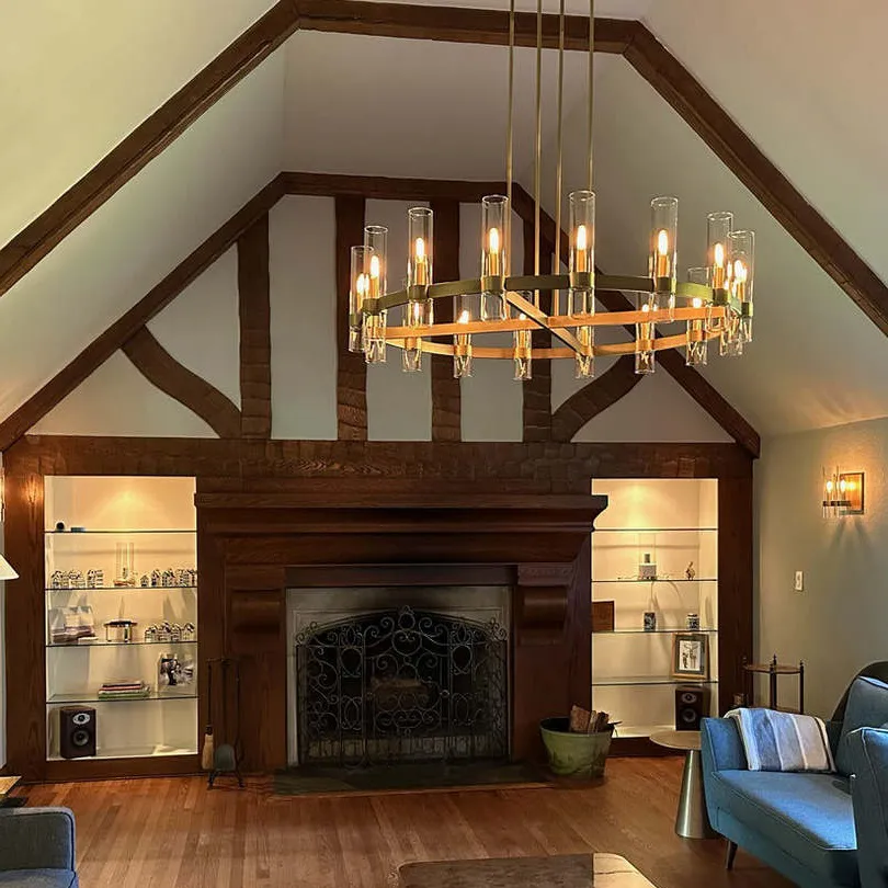 Ravelle Round Chandelier 60" - King Lamps
