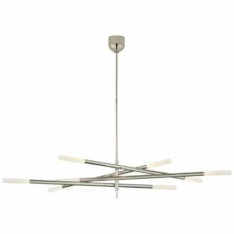 Rousseau 8-Light Linear Chandelier - King Lamps