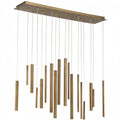Santana Modern Linear Multi Light Pendant for Kitchen Island - 42