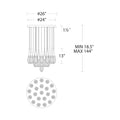 Hibiscas LED Multi Light Pendant Light - King Lamps