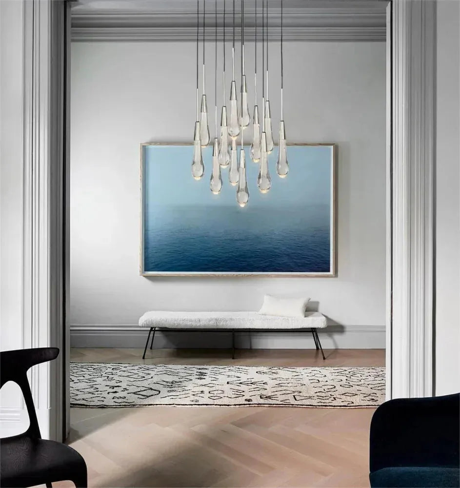 Soltaire Crystal Round Chandelier 17" 24" 36" 40'' 48'' 58"D - King Lamps