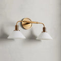 Theron Double Sconce Milk