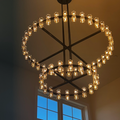 Arcachon Round 2-Tier Chandelier 60